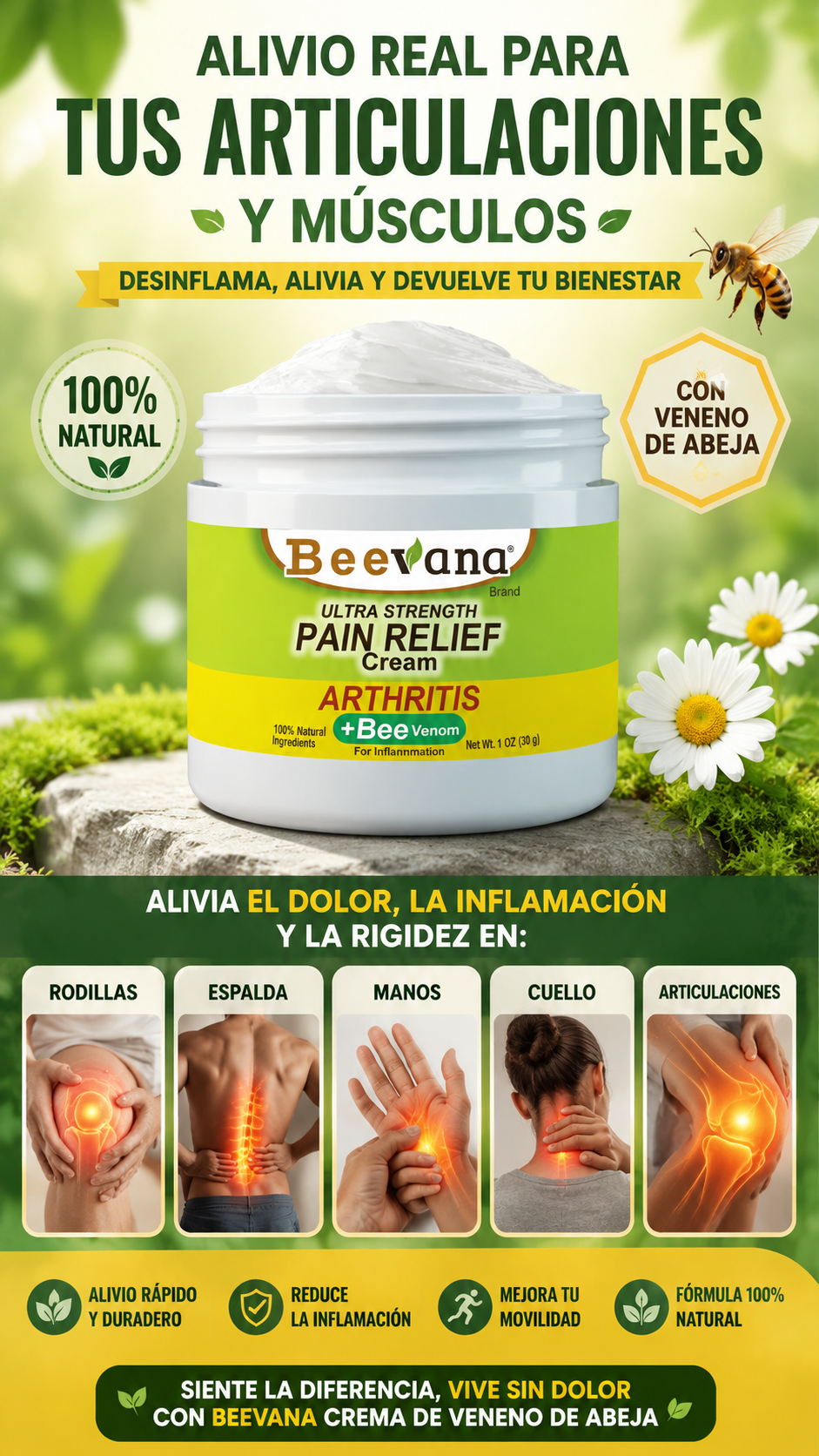 Beevana Crema Veneno de Abeja