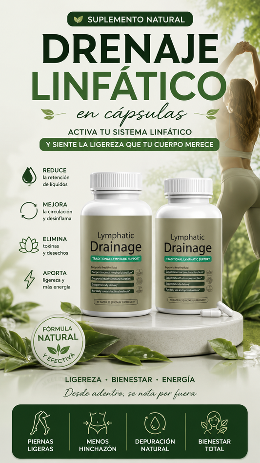 Drenaje Linfático en cápsulas