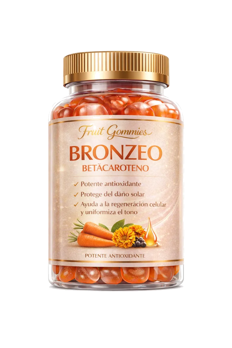 Gomitas Bronzeo Betacaroteno
